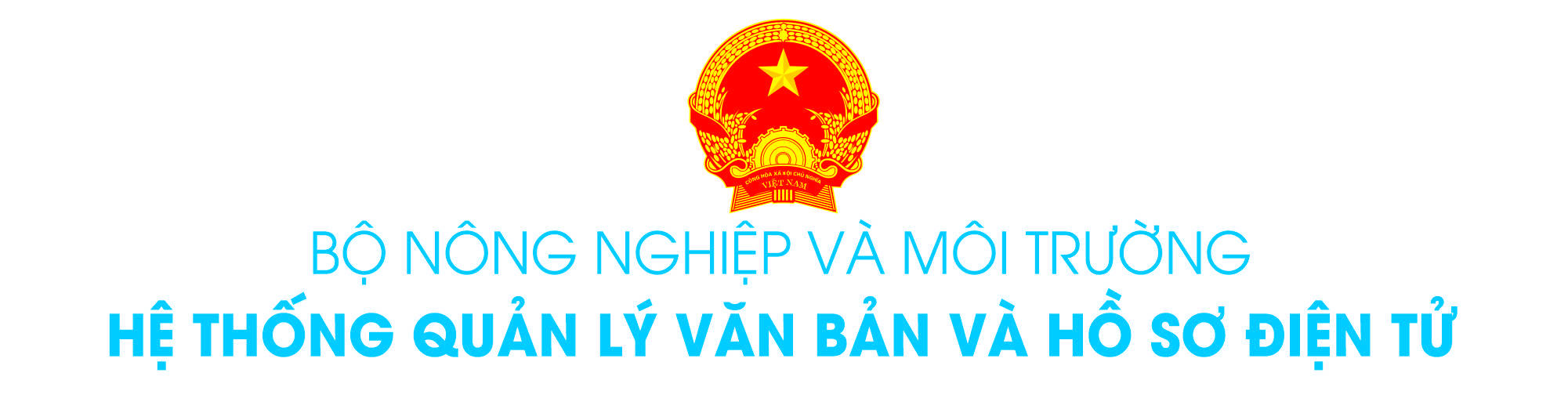 Hệ thống quản lý văn bản Bộ Nông Nghiệp và Môi Trường